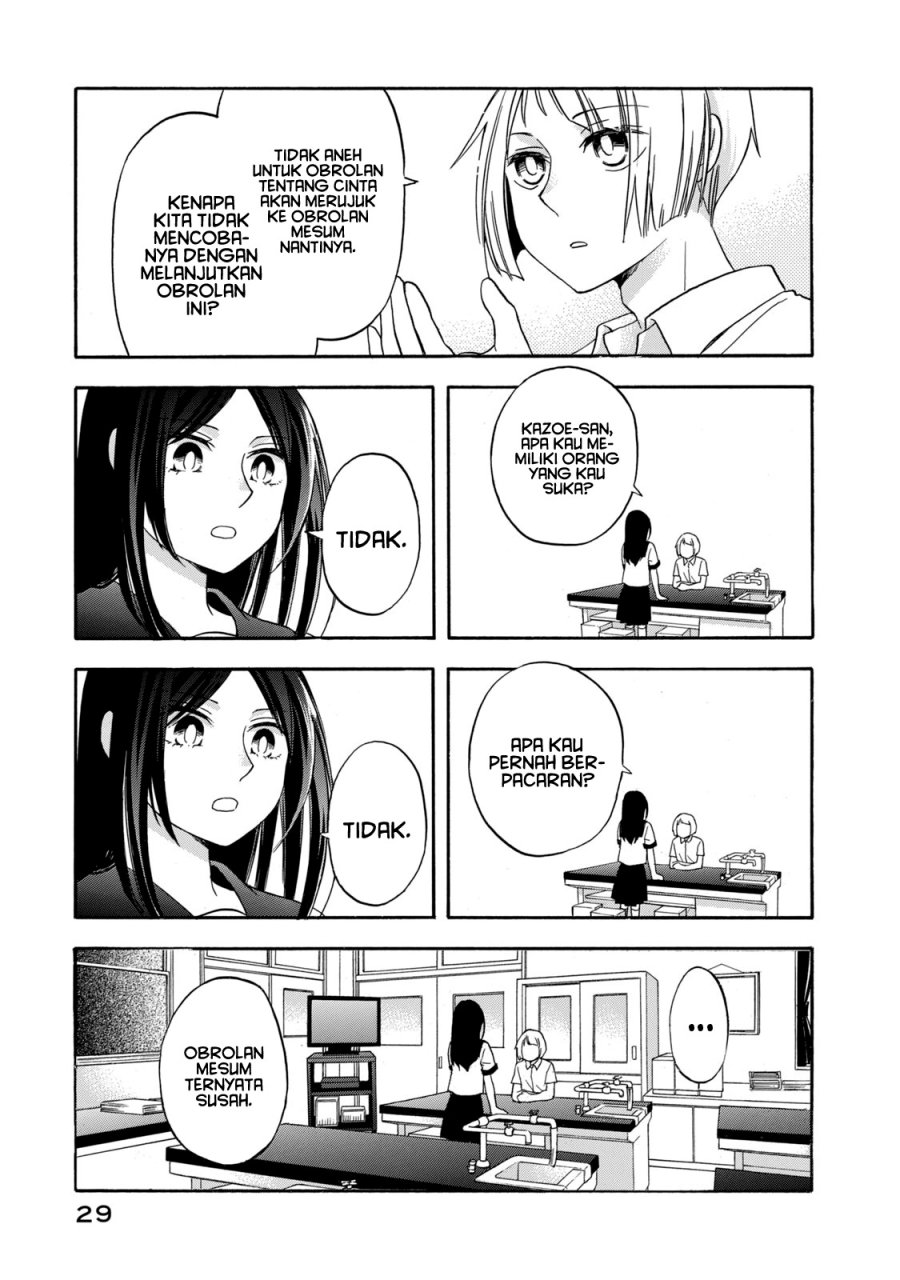 Hanazono and Kazoe’s Bizzare After School Rendezvous chapter 10